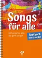 Produktbild: Sachbuch Songs für alle – Textbuch mit Akkorden 60 Songs für alle, die gern sin Manfred Rehm