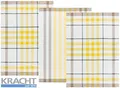 Produktbild: Kracht Geschirrtücher Set 3 Stück 50 x 70 cm Frühling Küchentücher Halbleinen