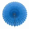 Produktbild: Creativery 1 Papierfächer 25cm (dunkel türkis 340D) // Deko Papier Fächer Rosetten Blumen Raumdeko Papierrosetten Hängedeko