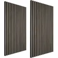 Produktbild: TecTake GmbH Akustikpaneele Sonic Wall Holzoptik - Eiche grau, 2er Set 405391