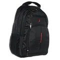 Produktbild: Travel N Meet Damen Herren Sporttasche Rucksack schwarz Polyester 33x20x47 ORD4202S Polyester Freizeitrucksack