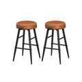 Produktbild: VASAGLE 2 Barhocker LBC080K01 braun Kunstleder