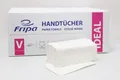 Produktbild: Fripa Papierhandtücher Falthandtücher 25 x 23 cm 1-lagig 5000 Stück Weiß Tissue
