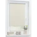 Produktbild: Seitenzugrollo Klemmfix Hitzeschutz, LICHTBLICK ORIGINAL, verdunkelnd, ohne Bohren, freihängend, Klemmfix, mit Thermobeschichtung beige 75 cm x 150 cm