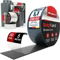 Produktbild: HASKYY Dichtband Butyl-Tape 50x5000 mm d=1,5 mm Anthrazit Klebeband wasserdicht - Grau