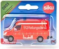 Produktbild: siku 0805, Krankenwagen, Metall/Kunststoff, Rot, Vielseitig einsetzbar, Spielzeu