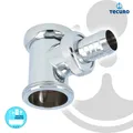 Produktbild: tecuro Zwischenstück - Adapter mit Geräteanschluss für Geruchsverschluss/Siphon