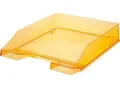 Produktbild: Ablagekorb HAN Klassik, für Format A4/C4, mit Beschriftungsfeld, stapelbar, B 255 x T 348 x H 65 mm, Kunststoff, orange/transparent, 6 Stück
