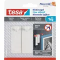 Produktbild: tesa® Klebenagel, 2 Stück, für Tapeten und Putz, bis zu 1kg pro Nagel, weiß