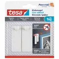 Produktbild: tesa 77773 Powerstrips Klebenagel für Tapeten & Putz, 1 kg, weiß (2er Pack)