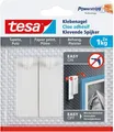 Produktbild: tesa Klebenagel, 2 Stück, für Tapeten und Putz, bis zu 1kg pro Nagel, weiß