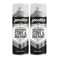 Produktbild: Directorust Grill und Ofenspray, Schwarz, 2 x 400 ml, Hochtemperaturlack bis ...