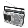 Produktbild: SOUNDMASTER RR20SI Retro Radio/Kassettenrekorder mit USB