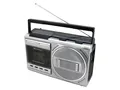 Produktbild: SOUNDMASTER Retro Radiokassettenrekorder RR20SI, UKW, Bluetooth, USB, silber