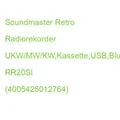 Produktbild: Soundmaster Retro Radiorekorder UKW/MW/KW,Kassette,USB,Bluetooth RR20SI (4005425