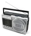 Produktbild: Soundmaster RR20SI UKW/MW/KW Radiokassettenrekorder Bluetooth (Schwarz/Silber)