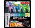 Produktbild: STABILO Marker STABILO BOSS Textmarker ARTY - 2+5 mm - kalte Farben - 5er Etui