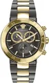 Produktbild: Versace VEPY01121 Urban Mystique Chrono schwarz gold Edelstahl Herren Uhr NEU