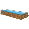 Produktbild: Gre Echtholzpool Mint Rechteckig 1.010 x 418 x 146 cm