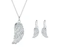 Produktbild: Rafaela Donata Schmuckset Engelsflügel silber (3-tlg), im Engelsflügel Design