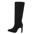 Produktbild: Ital Design Damenschuhe Stiefel High-Heel Stiefel, MVP300-, Textil, Schwarz, Gr. 40