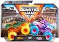 Produktbild: Monster Jam - Original Zweier-Pack mit authentischen Monster Trucks im Maßstab 1:64, krasse Stunt-Action ab 3 Jahren (Sortierung mit verschiedenen Designs, Zufallsauswahl)