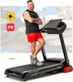 Produktbild: Hop-Sport Laufband für Zuhause HS-3500LB Runair - elektrisches Laufband mit 3,5 PS Motor, bis zu 20 km/h