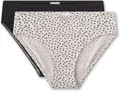 Produktbild: Sanetta Slip Sanetta Mädchen 2er Pack Rioslips Slip gepunktet + uni schwarz (Doppelpack, 2-St)