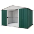 Produktbild: Yardmaster - Metall-Gerätehaus 'Bayern' Modell 108, grün, 6,44 m2, mit Bodenrahmen