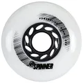 Produktbild: Powerslide Spinner 4er Rollenset 2022 White, 80mm/88a