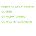 Produktbild: Radeon RX 9060 XT GAMING OC 16GB GV-R9060XTGAMING OC-16GD (4719331356248)