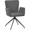 Produktbild: SetOne by Musterring Armlehnstuhl, Anthrazit, Schwarz, Metall, Textil, Drehkreuz, 57x86x61.5 cm, Sitzfläche 360° drehbar, Stoffauswahl, Typenauswahl, Esszimmer, Stühle, Esszimmerstühle, Armlehnenstühle