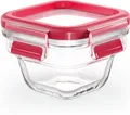 Produktbild: emsa Frischhaltedose CLIP & CLOSE Glas 0,18 Liter eckig