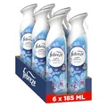 Produktbild: Febreze Lufterfrischer Spray Aprilfrisch, 6 × 185 ml, 2-in-1 Geruchsbekämpfung & Lang Anhaltende Frische für Die Wohnung