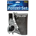 Produktbild: Idena 8040007 - Polizei Set, Pistole, Halfter und Handschellen, Spielset, Mottoparty, Karneval (Polizei Set)