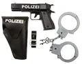 Produktbild: Idena Polizei-Set 3-teilig, mit Pistole, Halfter und Handschellen 8040007