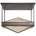 Produktbild: Elstead Lighting Deckenleuchte Alora, Bronze, Metall, Glas, 48.2 cm, RoHS, CE, höhenverstellbar, Lampen & Leuchten, Innenbeleuchtung, Leuchten nach Räumen, Bürolampen