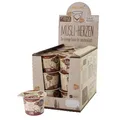 Produktbild: HELLMA Müsli-Herzen Schoko - 18 Portionen, je 30 g - Haferflocken in Herzform mit Schokolade, to-go-Becher