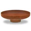Produktbild: BBQ-Toro Feuerschale Ø 70 cm | Rostoptik | Outdoor Feuerstelle mit Standbein | Edelrost Brennkorb, Feuerschalen für den Garten, Brennschale, Garden Fire Pit, Fire Bowl, Feuerwanne