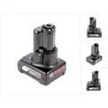 Produktbild: Bosch GBA 10,8V 4,0 Ah / 4000 mAh Li-Ion Stab Einschub Akku ( 1600Z0002Y / 2607336779 )