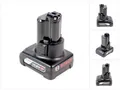 Produktbild: Bosch Professional GBA 10,8V 4,0 Ah / 4000 mAh Li-Ion Stab Einschub Akku (1600Z0002Y / Akkupacks