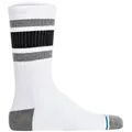 Produktbild: STANCE Unisex Socken - Boyd ST, Logo, Streifen, Crew Socken Weiß/Schwarz/Grau 38-42