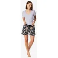 Produktbild: Schiesser Pyjamashorts Mix & Relax sleepwear schlafmode schlafanzug bunt|schwarz 40