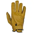 Produktbild: Helstons Motorradhandschuhe Hiro Sommer Leder Soft Gold-Schwarz, Schwarz/Gold, T10