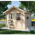 Produktbild: Skan Holz Holz-Gartenhaus Porto 1 Natur 250 cm x 200 cm
