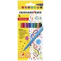 Produktbild: EBERHARD FABER Fasermaler metallic / glitter 8 Stück ca. 3mm