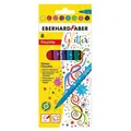 Produktbild: Eberhard Faber Glitter Fasermaler Glitzer Filzstifte 8 Stifte