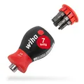 Produktbild: Wiha Schraubendreher mit Bit Magazin magnetisch TORX® mit 6 Bits, Stubby, 1/4