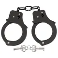 Produktbild: Handschellen MFH, mit 2 Schlüssel, schwarz