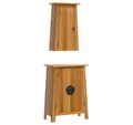 Produktbild: vidaXL Badezimmer-Set 2-tlg. Badmöbel-Set Massivholz Kiefer, (1-St)